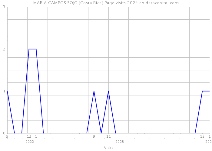 MARIA CAMPOS SOJO (Costa Rica) Page visits 2024 