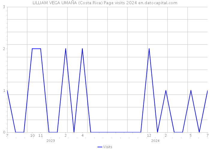 LILLIAM VEGA UMAÑA (Costa Rica) Page visits 2024 