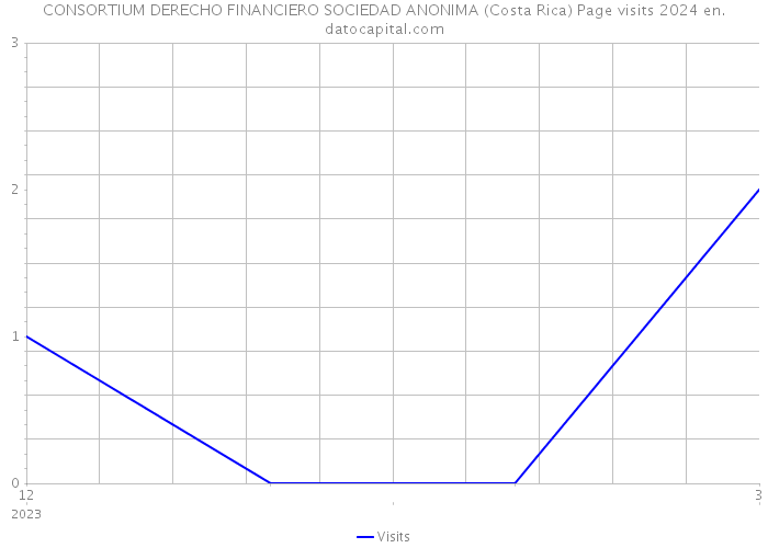 CONSORTIUM DERECHO FINANCIERO SOCIEDAD ANONIMA (Costa Rica) Page visits 2024 