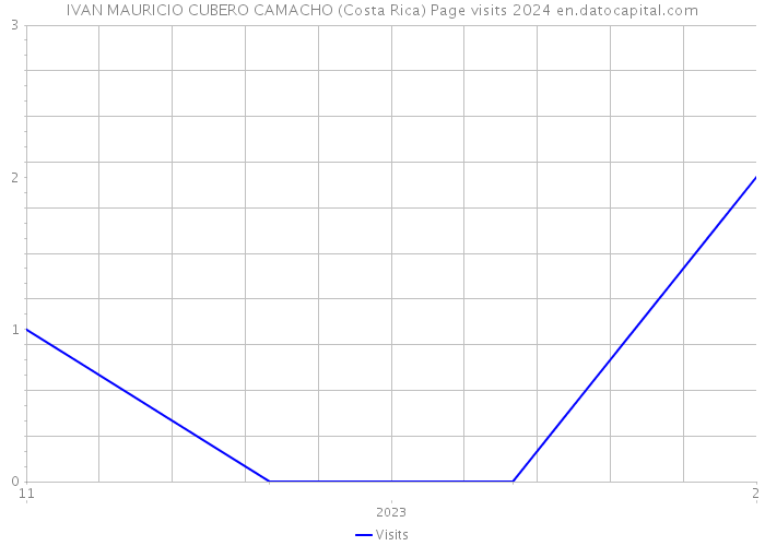IVAN MAURICIO CUBERO CAMACHO (Costa Rica) Page visits 2024 