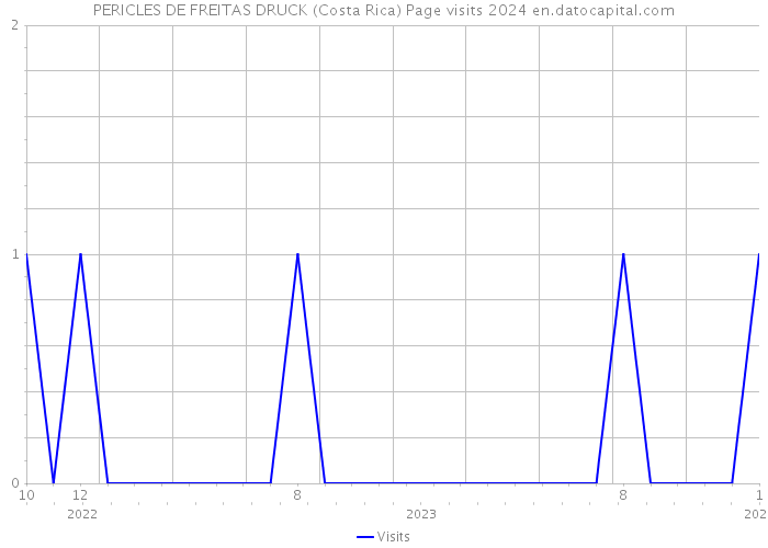 PERICLES DE FREITAS DRUCK (Costa Rica) Page visits 2024 