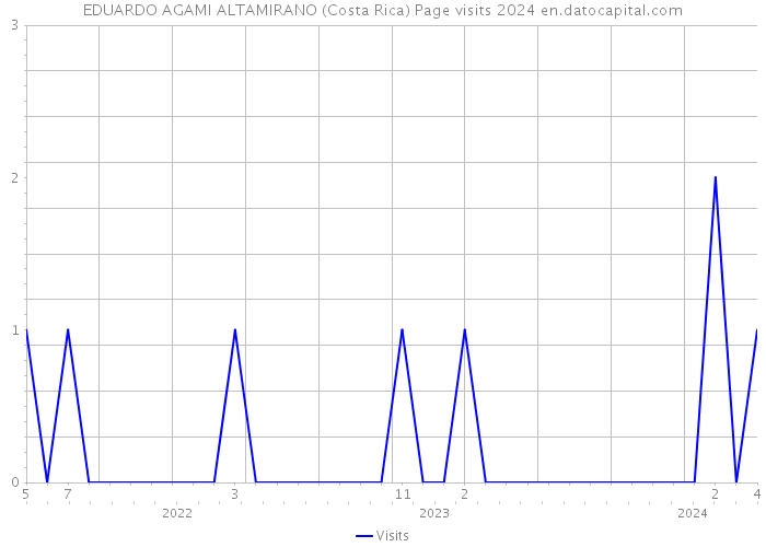 EDUARDO AGAMI ALTAMIRANO (Costa Rica) Page visits 2024 