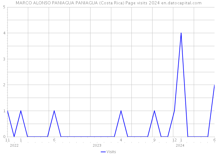 MARCO ALONSO PANIAGUA PANIAGUA (Costa Rica) Page visits 2024 