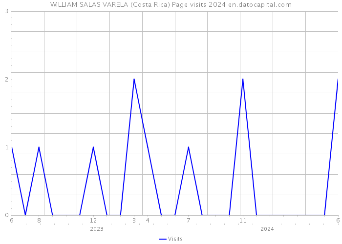 WILLIAM SALAS VARELA (Costa Rica) Page visits 2024 