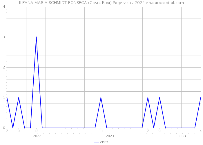 ILEANA MARIA SCHMIDT FONSECA (Costa Rica) Page visits 2024 