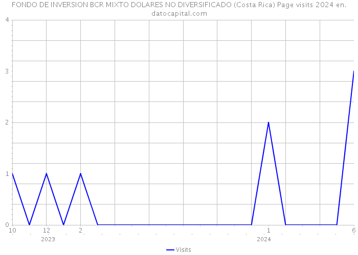 FONDO DE INVERSION BCR MIXTO DOLARES NO DIVERSIFICADO (Costa Rica) Page visits 2024 