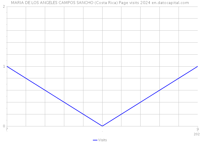 MARIA DE LOS ANGELES CAMPOS SANCHO (Costa Rica) Page visits 2024 