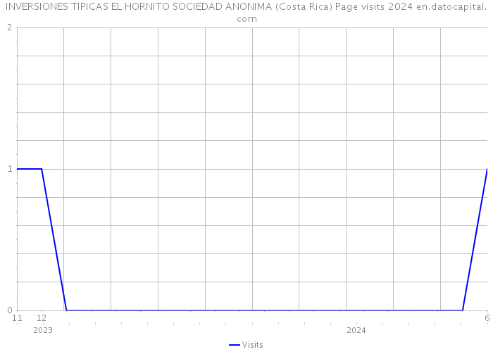 INVERSIONES TIPICAS EL HORNITO SOCIEDAD ANONIMA (Costa Rica) Page visits 2024 