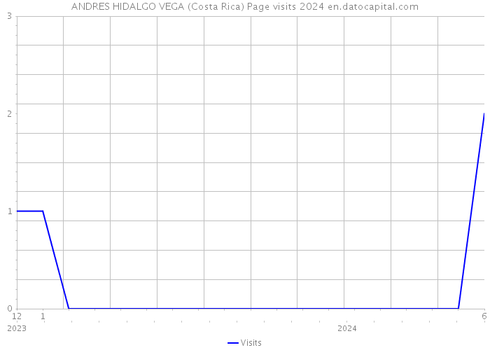 ANDRES HIDALGO VEGA (Costa Rica) Page visits 2024 
