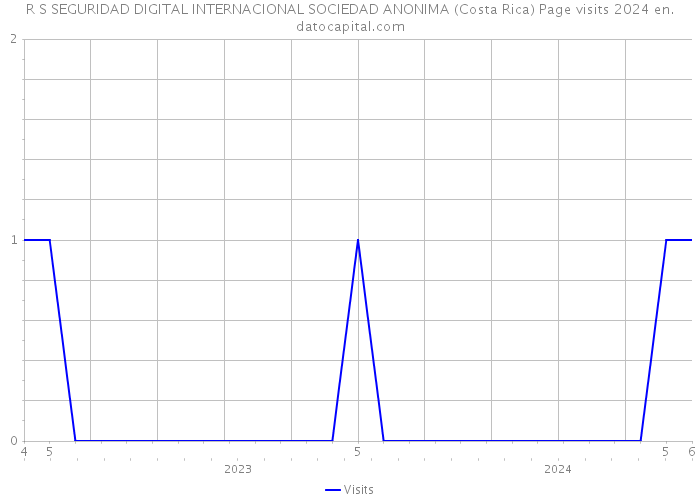 R S SEGURIDAD DIGITAL INTERNACIONAL SOCIEDAD ANONIMA (Costa Rica) Page visits 2024 