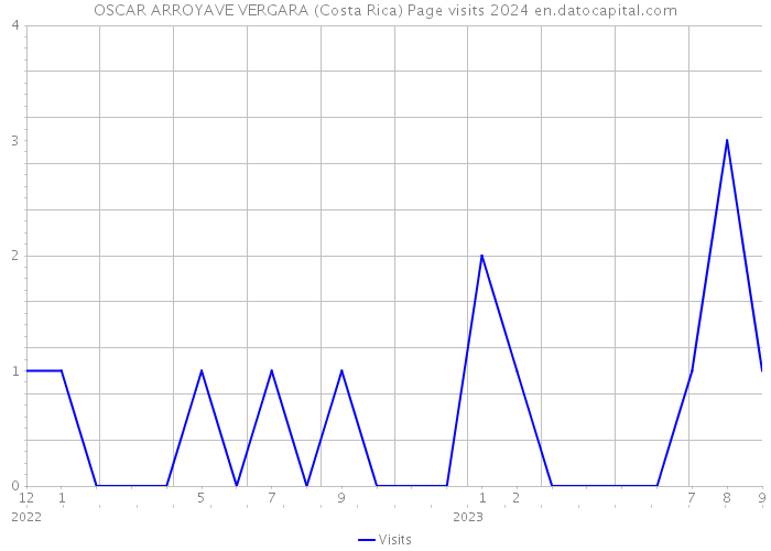 OSCAR ARROYAVE VERGARA (Costa Rica) Page visits 2024 