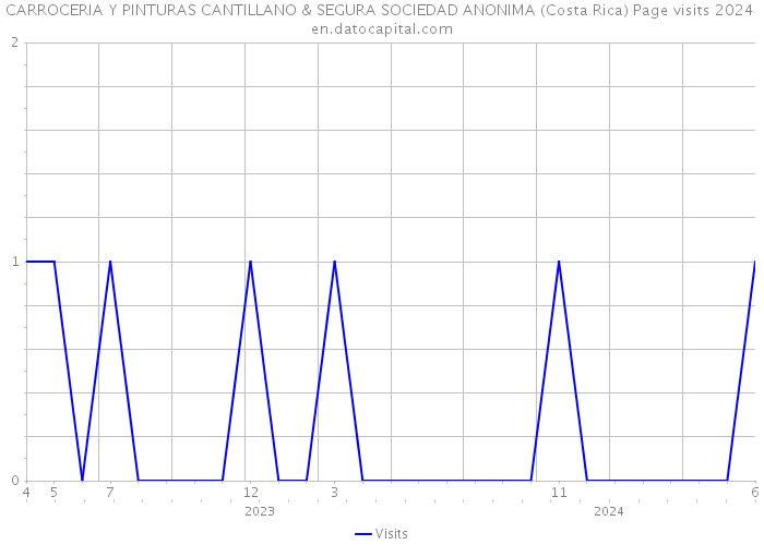 CARROCERIA Y PINTURAS CANTILLANO & SEGURA SOCIEDAD ANONIMA (Costa Rica) Page visits 2024 