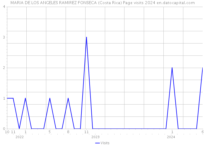 MARIA DE LOS ANGELES RAMIREZ FONSECA (Costa Rica) Page visits 2024 