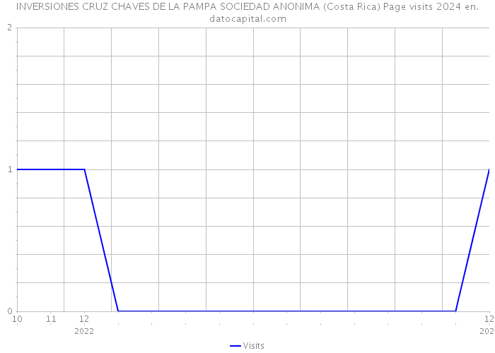 INVERSIONES CRUZ CHAVES DE LA PAMPA SOCIEDAD ANONIMA (Costa Rica) Page visits 2024 