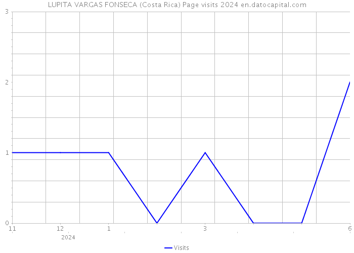 LUPITA VARGAS FONSECA (Costa Rica) Page visits 2024 