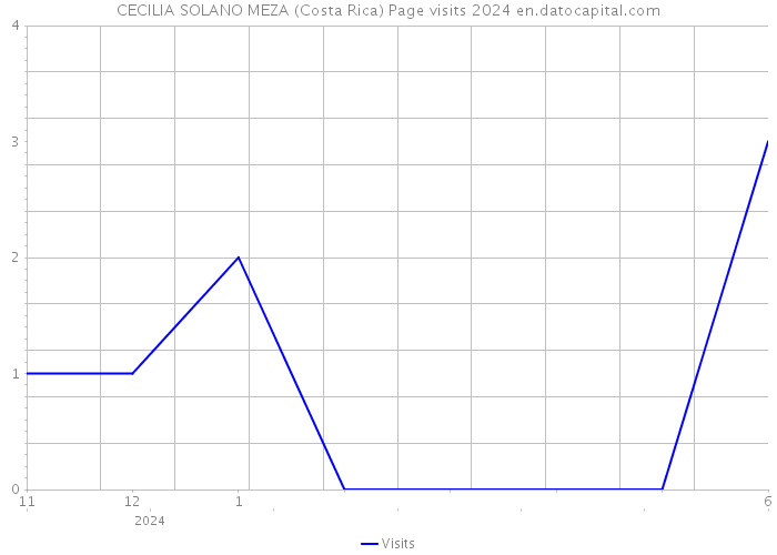 CECILIA SOLANO MEZA (Costa Rica) Page visits 2024 