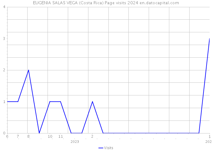 EUGENIA SALAS VEGA (Costa Rica) Page visits 2024 