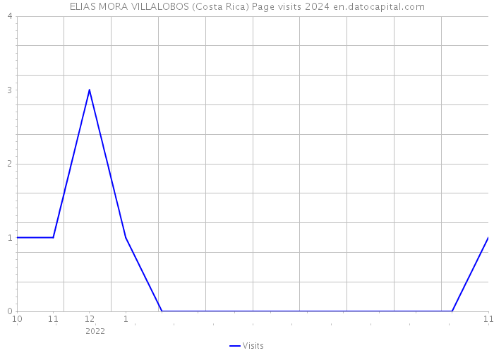 ELIAS MORA VILLALOBOS (Costa Rica) Page visits 2024 