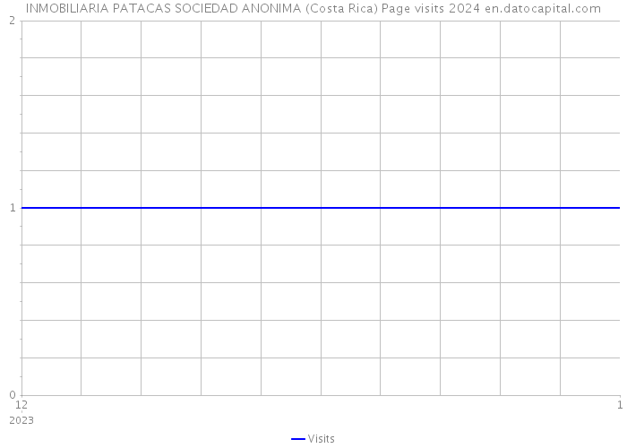 INMOBILIARIA PATACAS SOCIEDAD ANONIMA (Costa Rica) Page visits 2024 