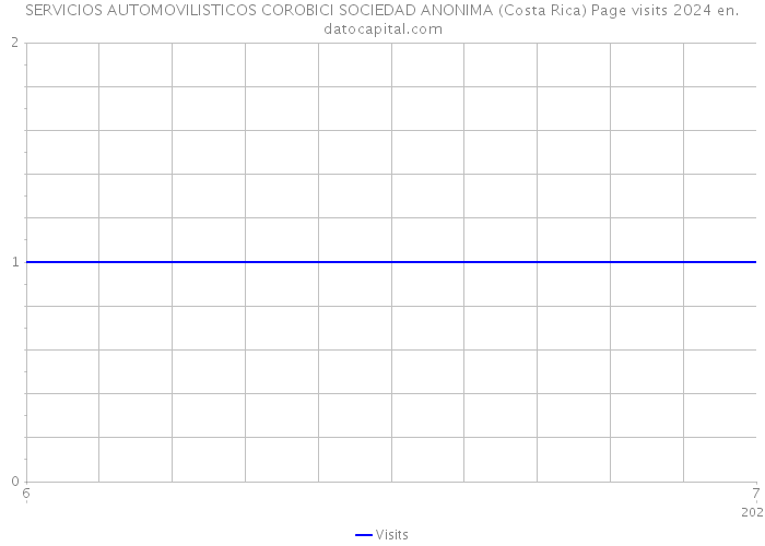 SERVICIOS AUTOMOVILISTICOS COROBICI SOCIEDAD ANONIMA (Costa Rica) Page visits 2024 