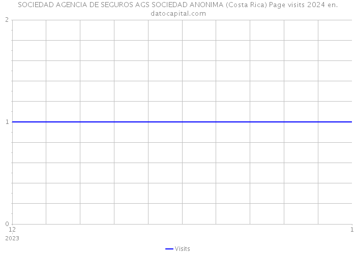 SOCIEDAD AGENCIA DE SEGUROS AGS SOCIEDAD ANONIMA (Costa Rica) Page visits 2024 