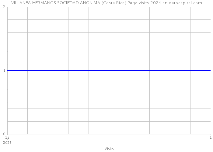 VILLANEA HERMANOS SOCIEDAD ANONIMA (Costa Rica) Page visits 2024 