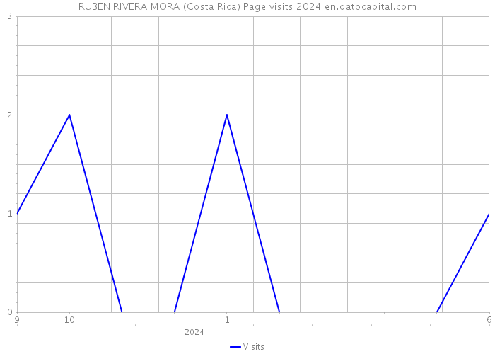 RUBEN RIVERA MORA (Costa Rica) Page visits 2024 