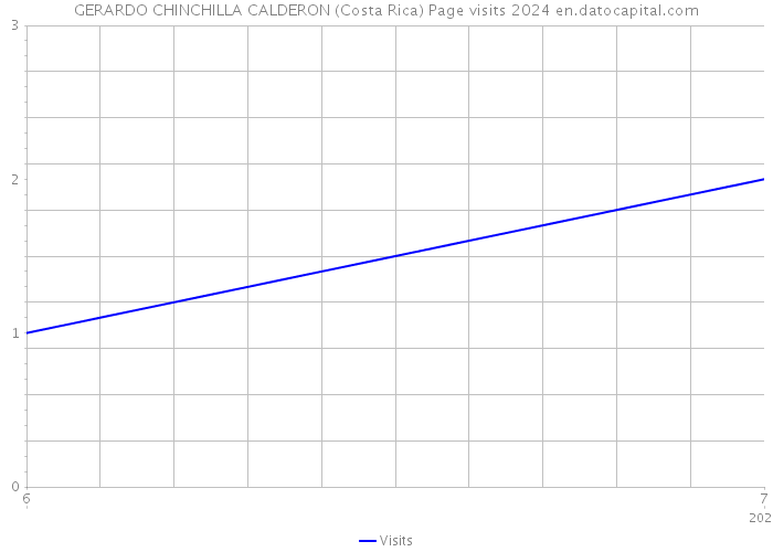 GERARDO CHINCHILLA CALDERON (Costa Rica) Page visits 2024 