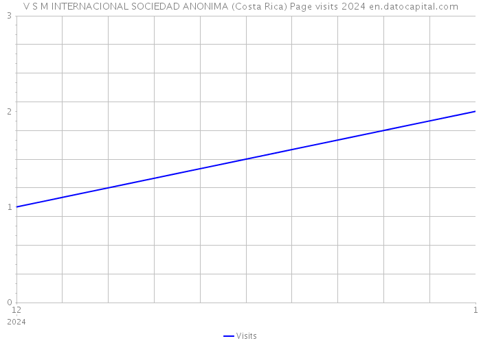 V S M INTERNACIONAL SOCIEDAD ANONIMA (Costa Rica) Page visits 2024 