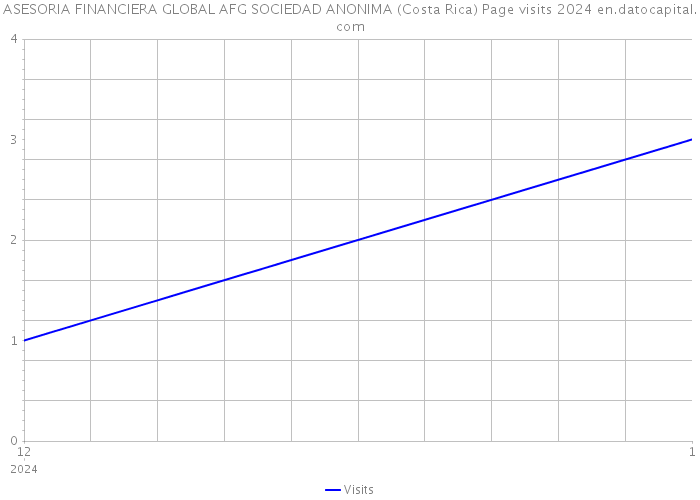 ASESORIA FINANCIERA GLOBAL AFG SOCIEDAD ANONIMA (Costa Rica) Page visits 2024 