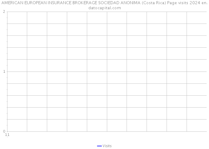 AMERICAN EUROPEAN INSURANCE BROKERAGE SOCIEDAD ANONIMA (Costa Rica) Page visits 2024 