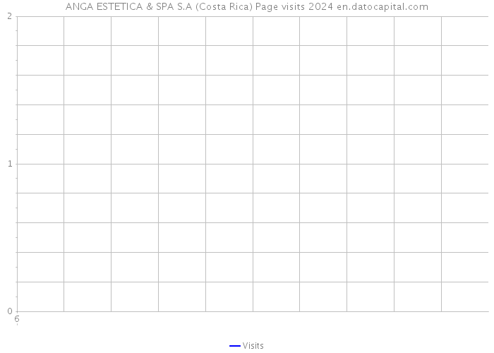 ANGA ESTETICA & SPA S.A (Costa Rica) Page visits 2024 