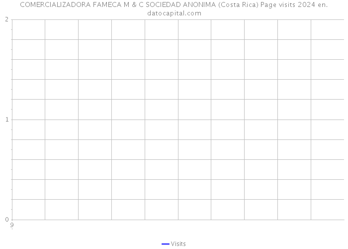 COMERCIALIZADORA FAMECA M & C SOCIEDAD ANONIMA (Costa Rica) Page visits 2024 