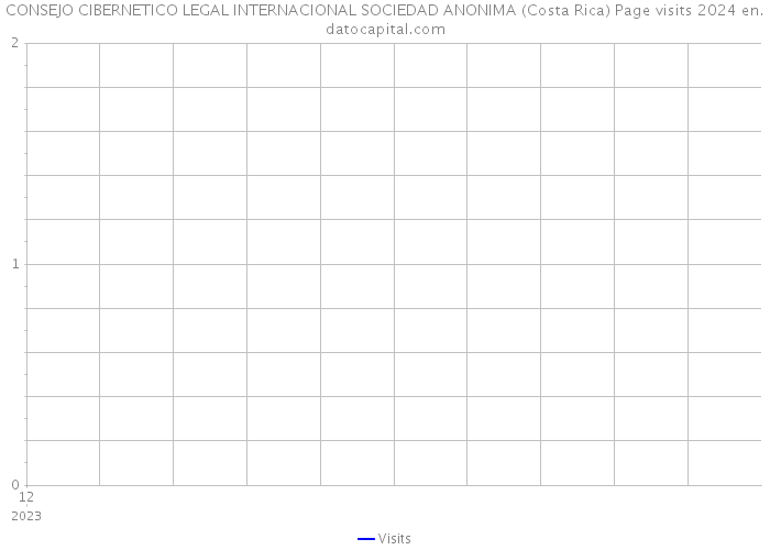 CONSEJO CIBERNETICO LEGAL INTERNACIONAL SOCIEDAD ANONIMA (Costa Rica) Page visits 2024 