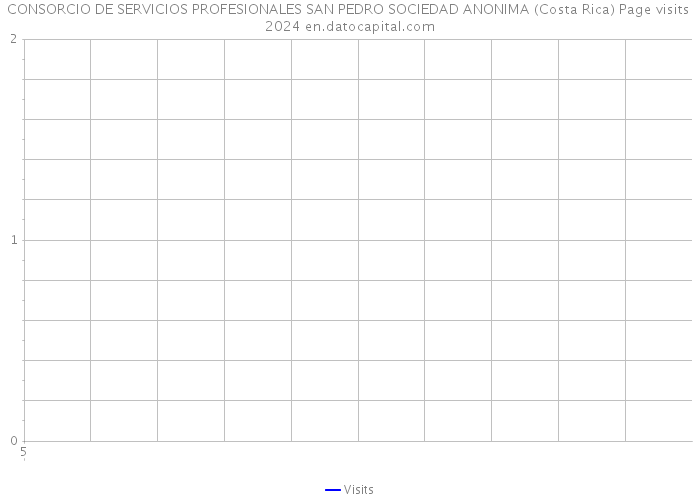CONSORCIO DE SERVICIOS PROFESIONALES SAN PEDRO SOCIEDAD ANONIMA (Costa Rica) Page visits 2024 