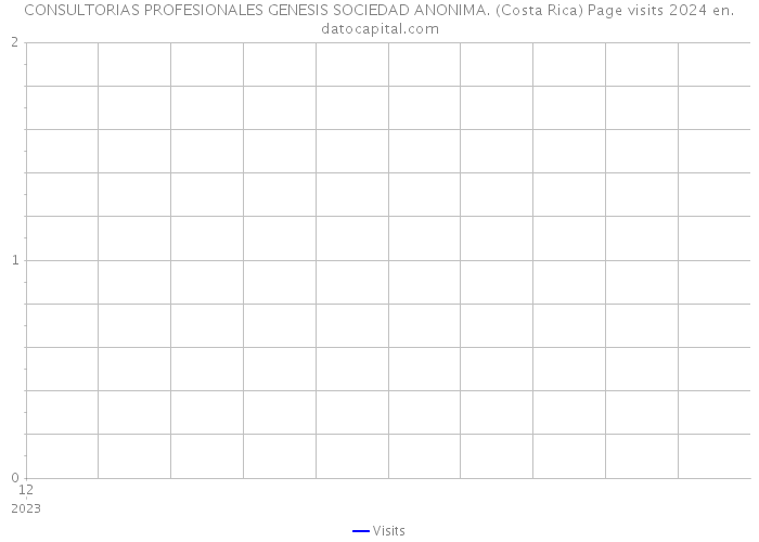 CONSULTORIAS PROFESIONALES GENESIS SOCIEDAD ANONIMA. (Costa Rica) Page visits 2024 