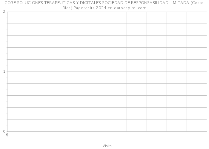 CORE SOLUCIONES TERAPEUTICAS Y DIGITALES SOCIEDAD DE RESPONSABILIDAD LIMITADA (Costa Rica) Page visits 2024 