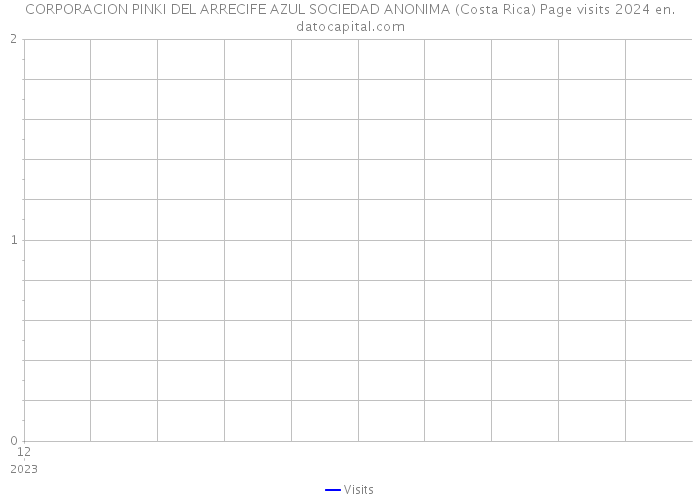 CORPORACION PINKI DEL ARRECIFE AZUL SOCIEDAD ANONIMA (Costa Rica) Page visits 2024 
