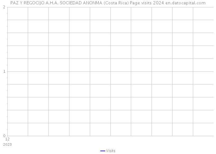 PAZ Y REGOCIJO A.H.A. SOCIEDAD ANONMA (Costa Rica) Page visits 2024 