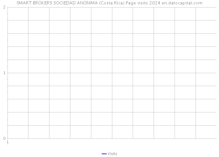 SMART BROKERS SOCIEDAD ANONIMA (Costa Rica) Page visits 2024 