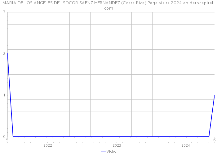 MARIA DE LOS ANGELES DEL SOCOR SAENZ HERNANDEZ (Costa Rica) Page visits 2024 