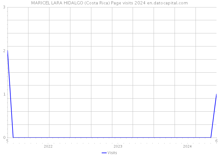 MARICEL LARA HIDALGO (Costa Rica) Page visits 2024 