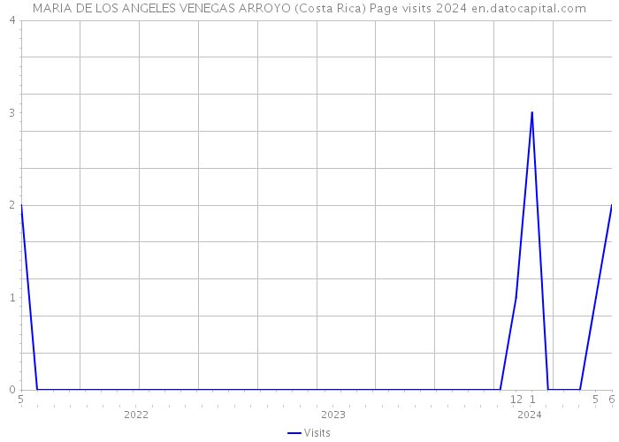 MARIA DE LOS ANGELES VENEGAS ARROYO (Costa Rica) Page visits 2024 