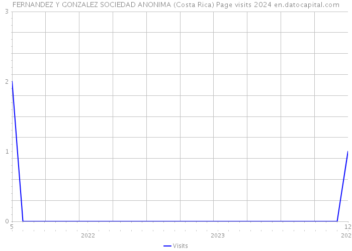 FERNANDEZ Y GONZALEZ SOCIEDAD ANONIMA (Costa Rica) Page visits 2024 