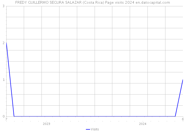 FREDY GUILLERMO SEGURA SALAZAR (Costa Rica) Page visits 2024 