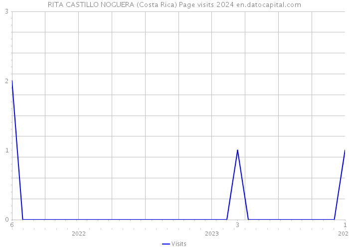 RITA CASTILLO NOGUERA (Costa Rica) Page visits 2024 