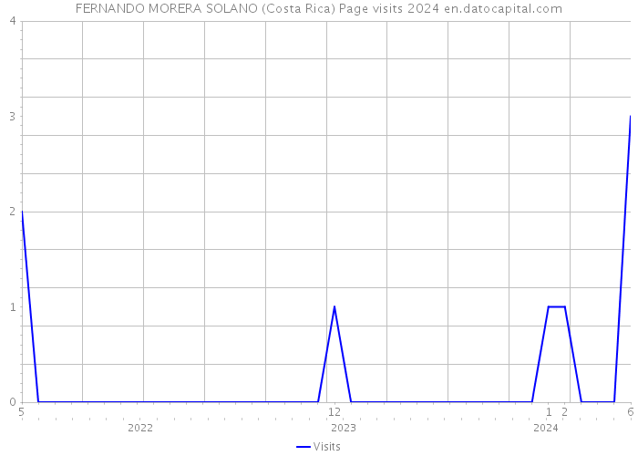 FERNANDO MORERA SOLANO (Costa Rica) Page visits 2024 