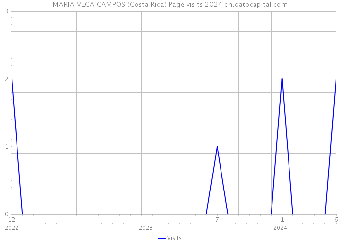 MARIA VEGA CAMPOS (Costa Rica) Page visits 2024 