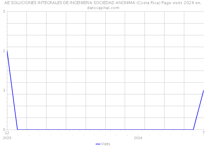 AE SOLUCIONES INTEGRALES DE INGENIERIA SOCIEDAD ANONIMA (Costa Rica) Page visits 2024 