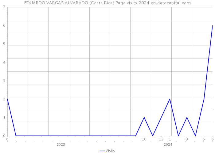 EDUARDO VARGAS ALVARADO (Costa Rica) Page visits 2024 